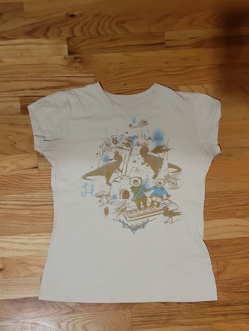 Heavy Rotation Brand Graphic Tee from Anthropologie, Size Large
